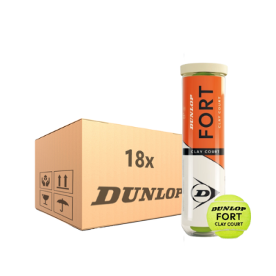Piłki tenisowe Dunlop Fort Clay Court | 72 p